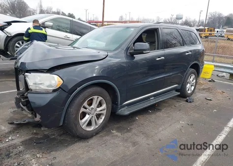 2013 Dodge Durango Crew z USA, uszkodzony, nr VIN 1C4RDHDG9DC538718
